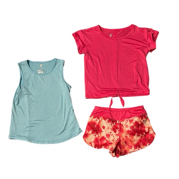 raffle-@picklewitmeli Ideology girls 3-pc short & top set retail $41 - Picture 1 of 2